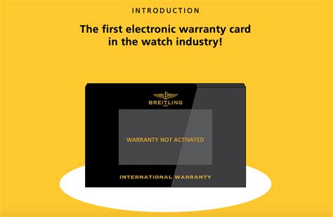 electronic warranty card breitling|breitling repair price list.